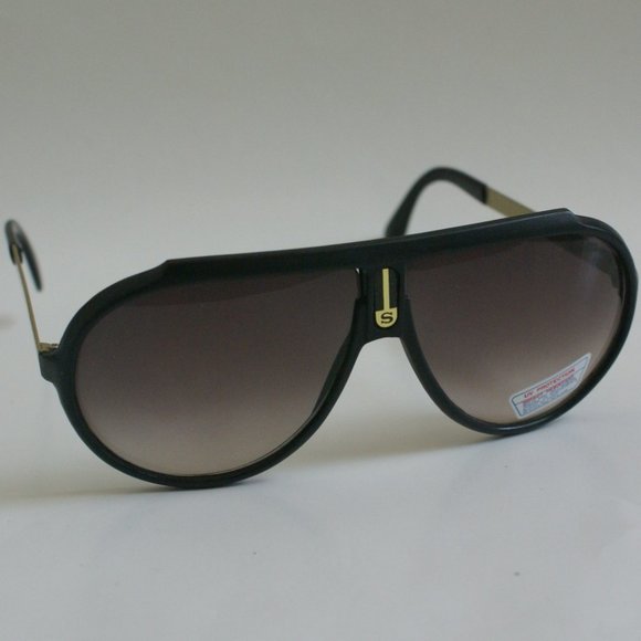 NWT True Vintage 90's fashion Combo sports Aviator w/Sports logo sunglasses - Picture 1 of 5